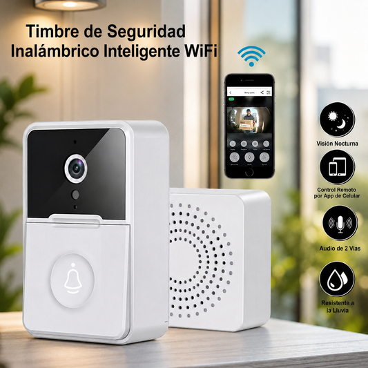 TIMBRE INALAMBRICO CON CAMARA WIFI